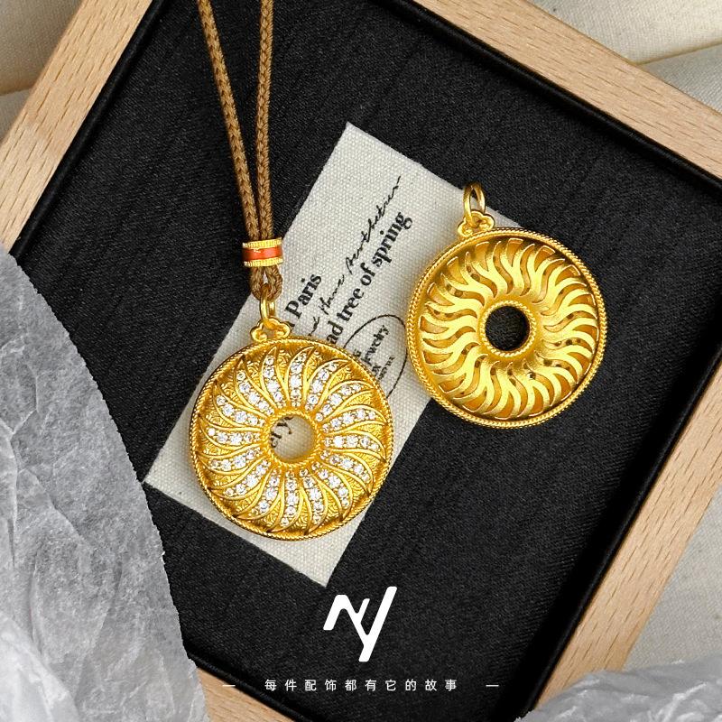 골드 스토어 스타일 24K 순금 고대 다이아몬드 해바라 - Ethnic Fashion Store 리뷰 및 가격