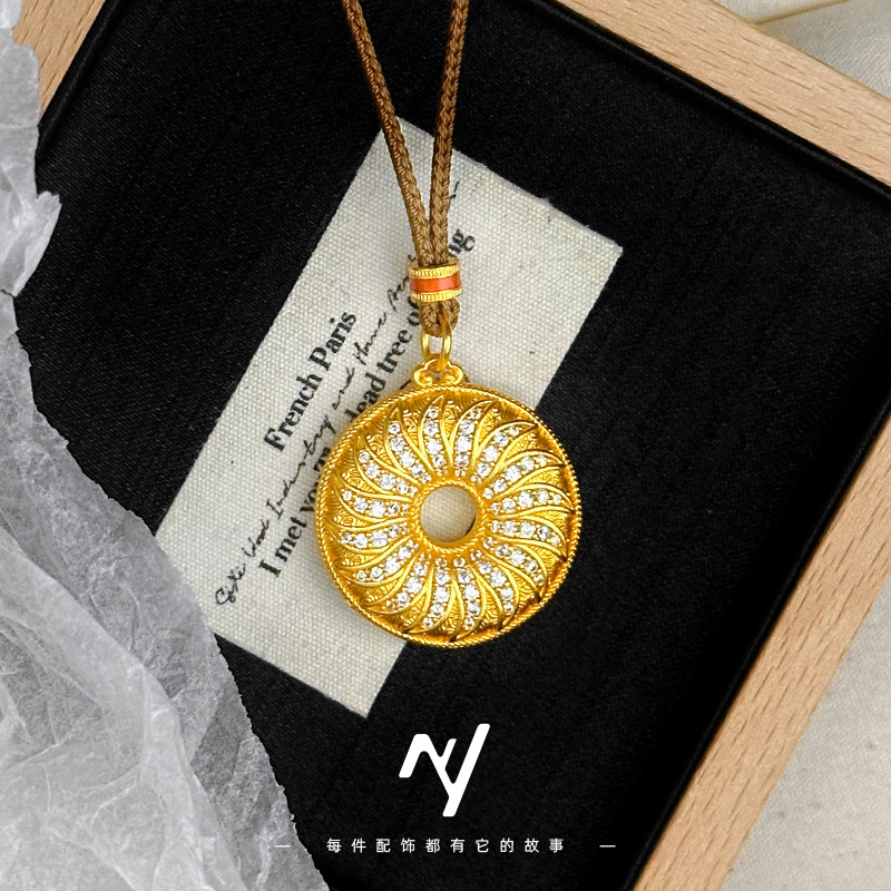 골드 스토어 스타일 24K 순금 고대 다이아몬드 해바라 - Ethnic Fashion Store 리뷰 및 가격